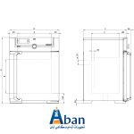 مشخصات قیمت آون آزمایشگاهی مدل UF55