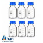 ابعاد بطری درب آبی آزمایشگاه