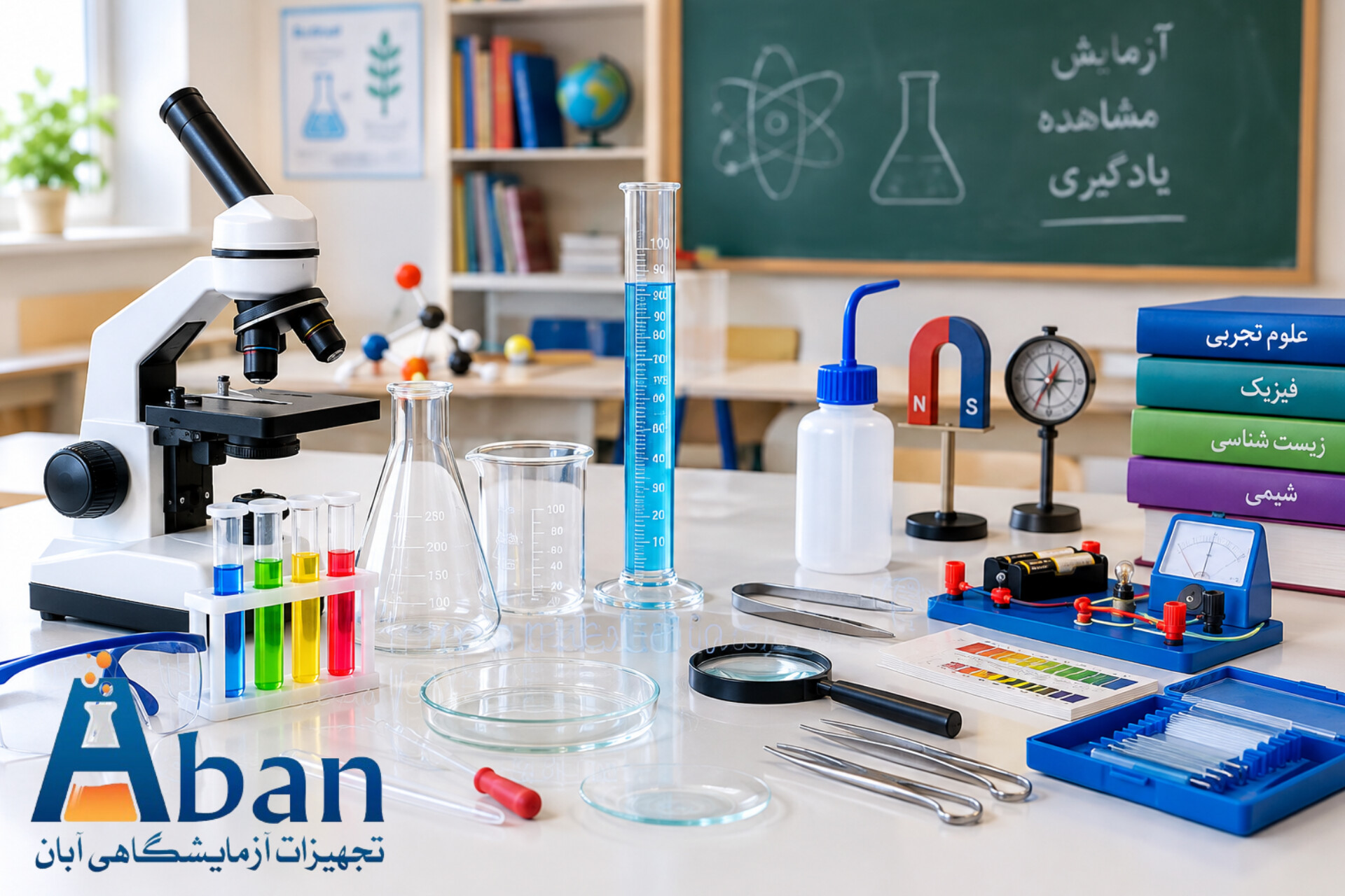 خرید وسایل آزمایشگاهی متوسطه اول